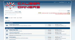 Desktop Screenshot of caliberowners.co.uk